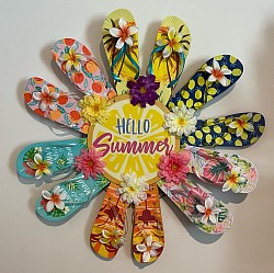 Flip Flops Wreath