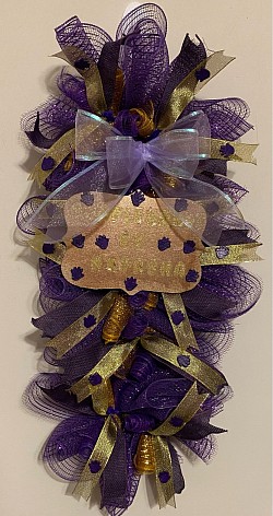 Purple Hands Wreath