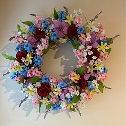 Floral Wreath $55.00