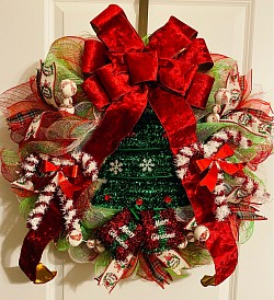 Christmas Wreath $50 -SOLD