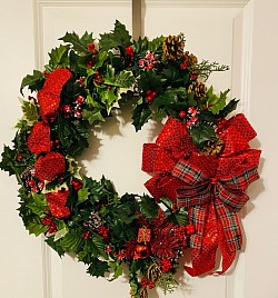 Christmas Wreath $ 55 Sold