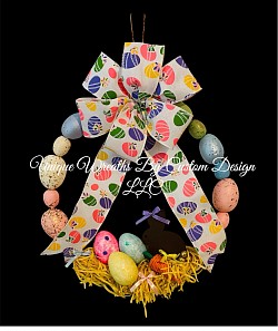 Easter Egg Wreath $35.00 - SOLD