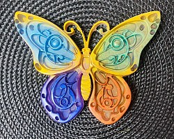 Butterfly Coaster $15.00
