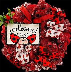 Bumblebee Wreath $ 65.00 - Sold