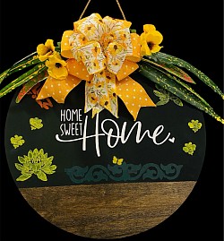 Spring Wood Wreath $ 65.00 - Sold
