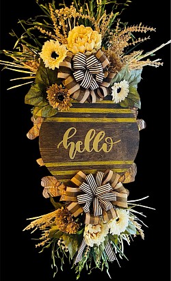 Hello Wreath - $150.00